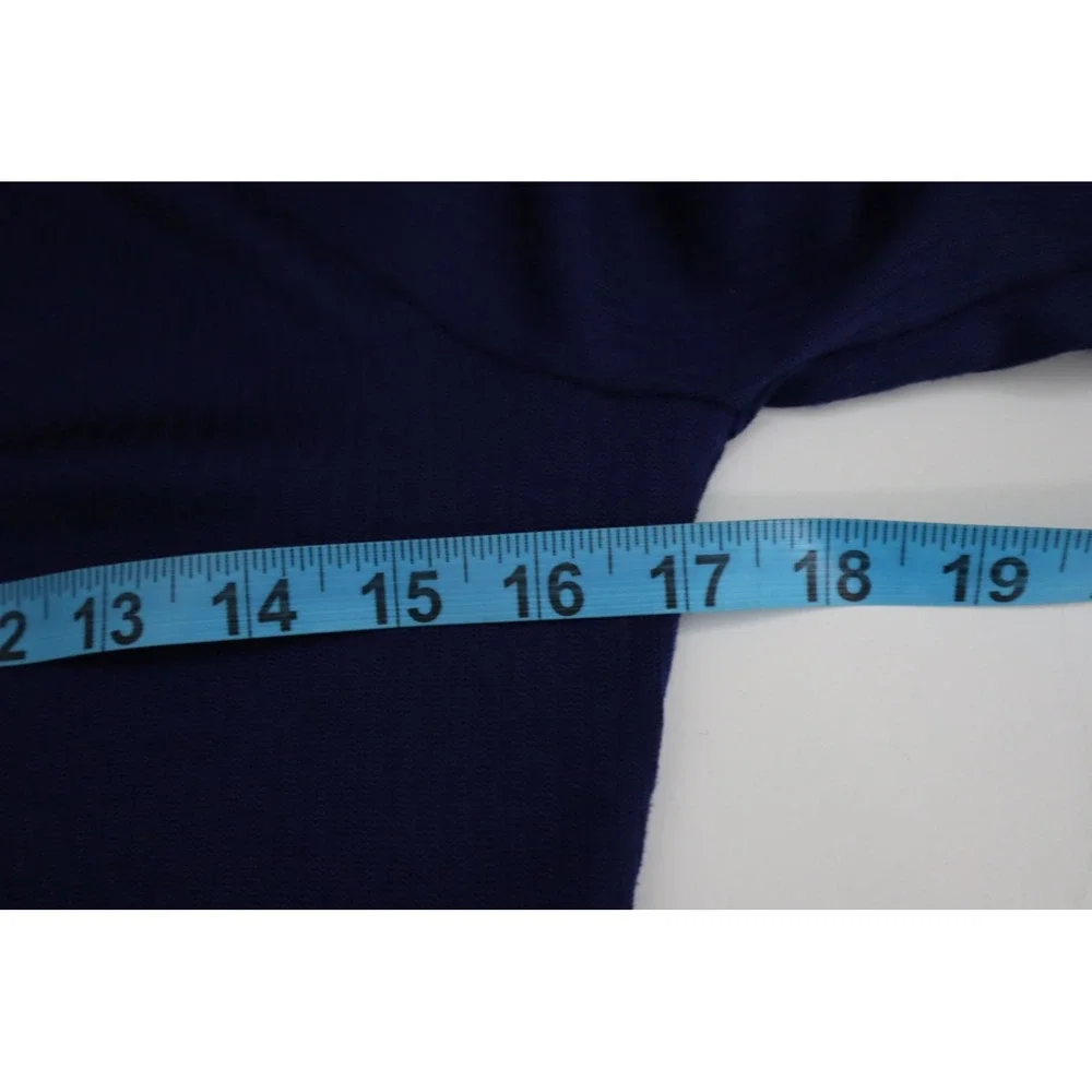 Jenni Women's Split-Neck Pajama Top Bundle of 2 - Navy‎ - Yellow - Size XS